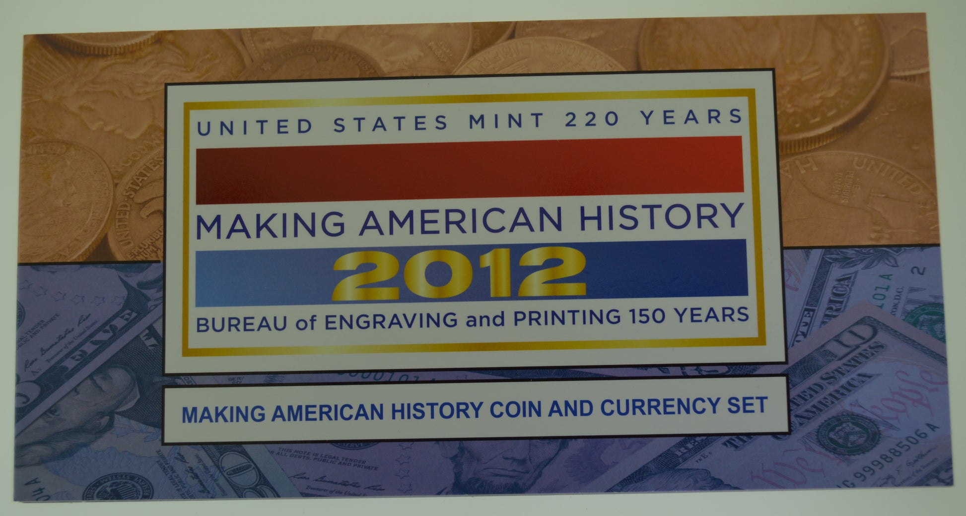 2012 Making American History Coin And Currency Set With COA