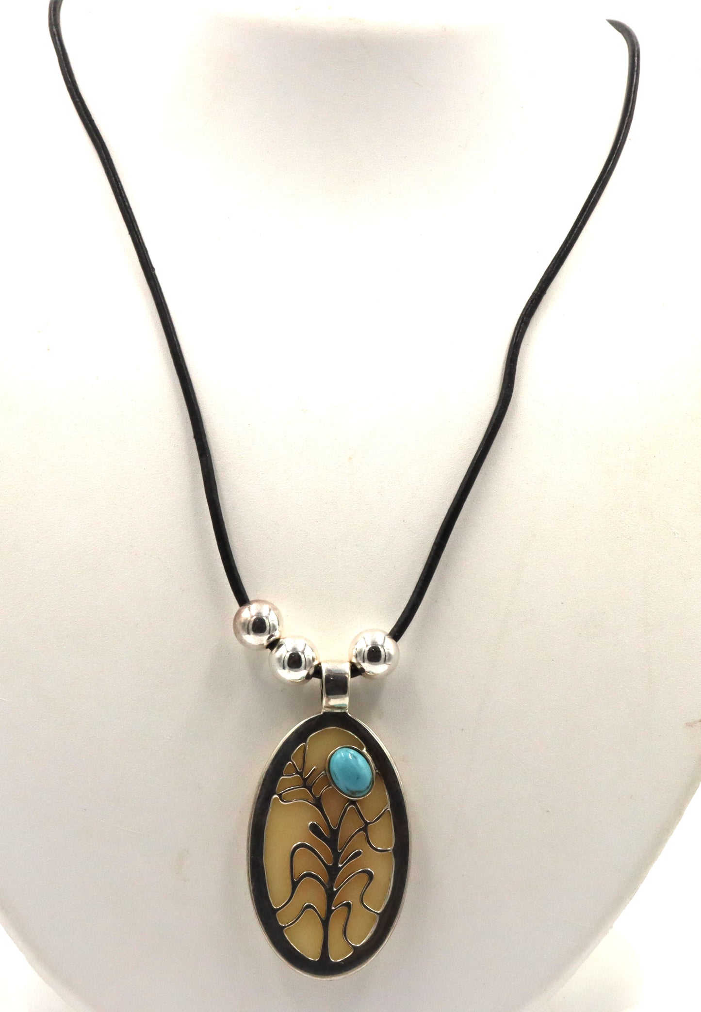 925 Sterling Silver Cippy Crazyhorse Eagle Dancer Design Jasper Necklace