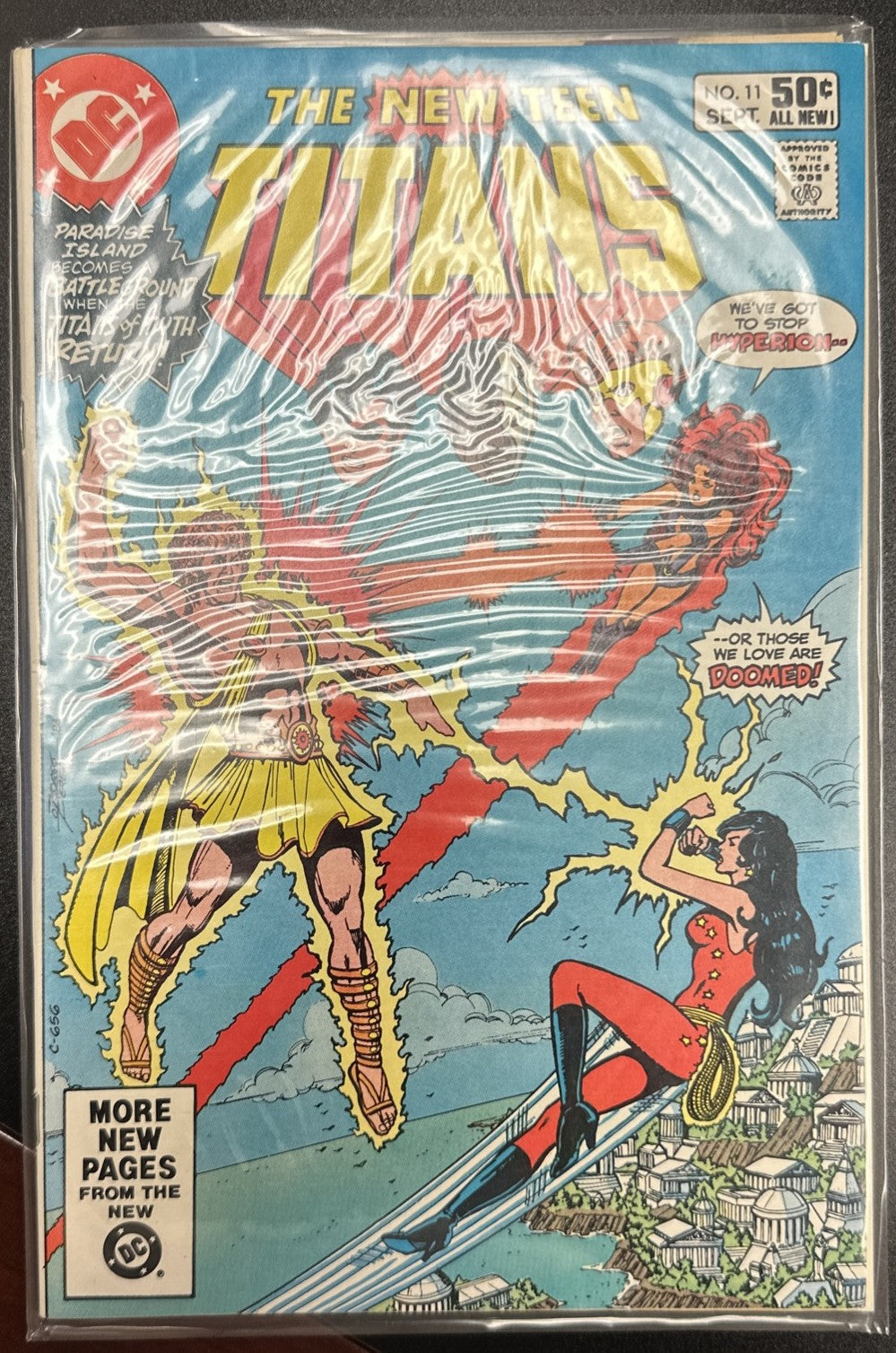 Vintage DC Bronze Age Comic Book Lot New Teen Titans, Mystery in Space & Kobra #1