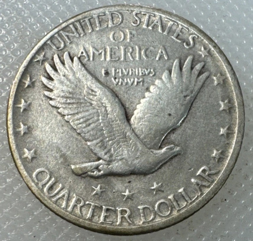 1930 Standing Liberty Quarter Dollar 90% Silver