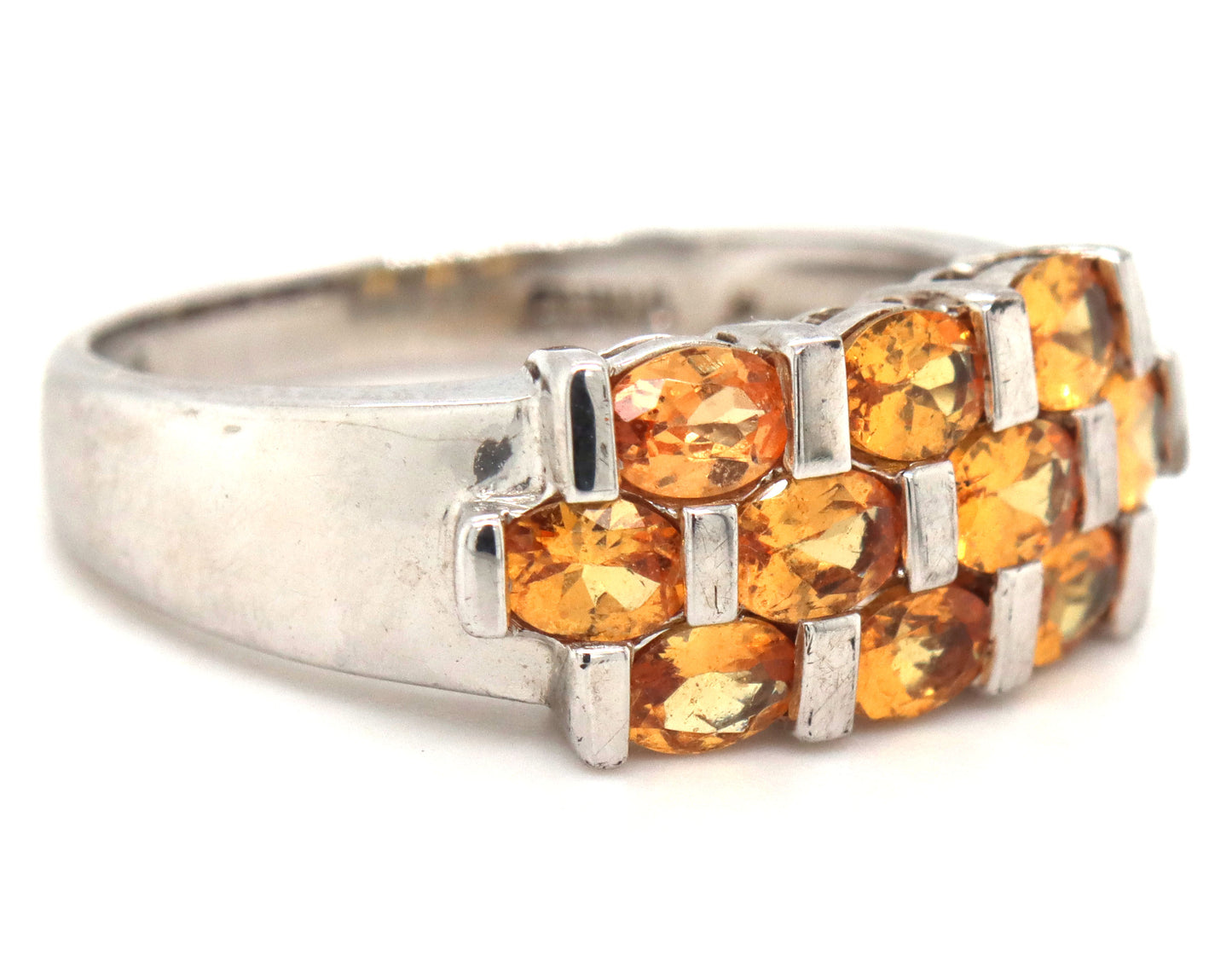 925 Sterling silver cubic zirconia bracelet and ring