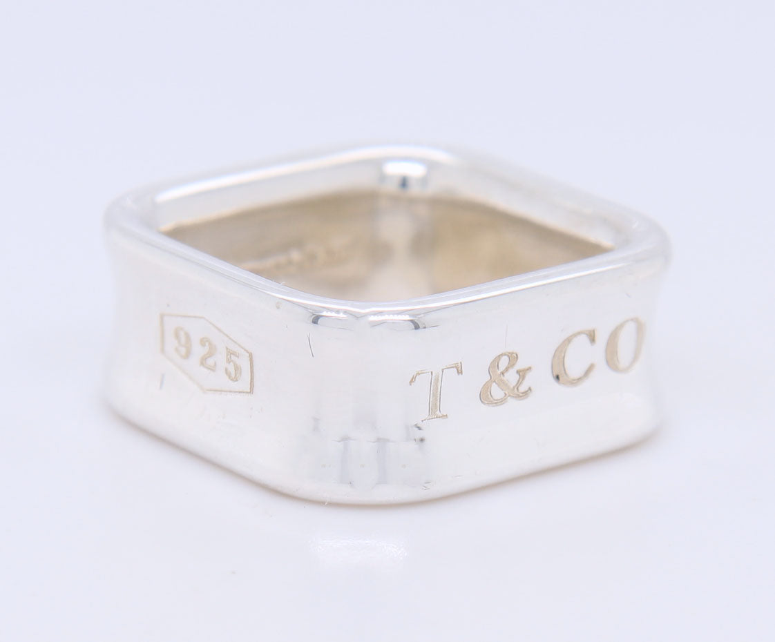 Tiffany & Co 1837 Square Band Ring