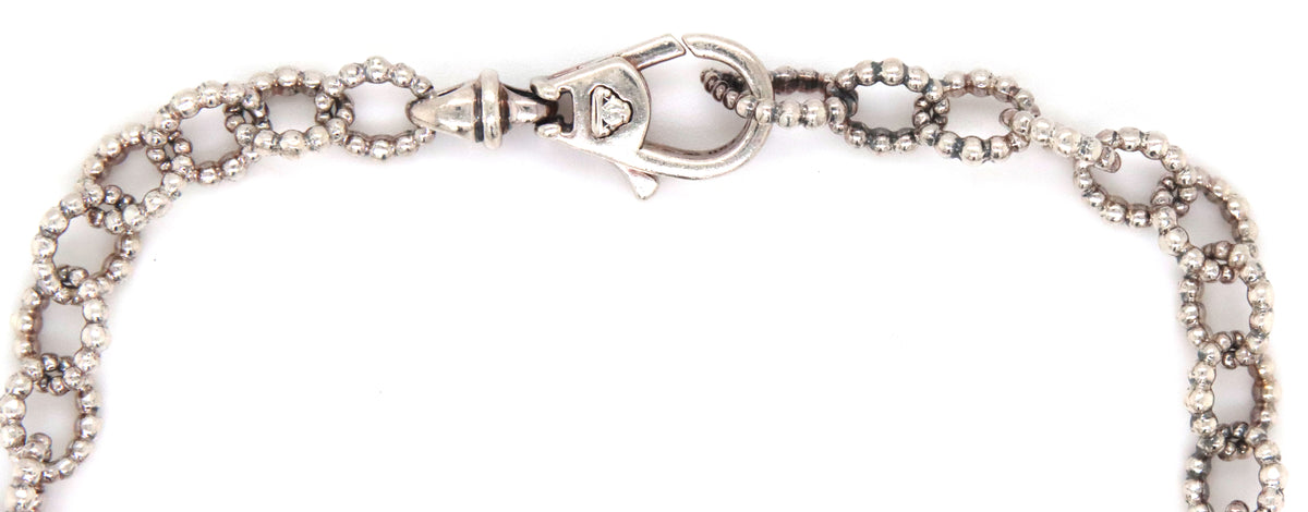 Lagos Manah interlocking double heart bracelet