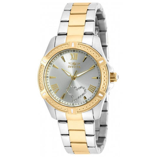 Invicta Angel Silver Dial Two-Tone Women's Watch