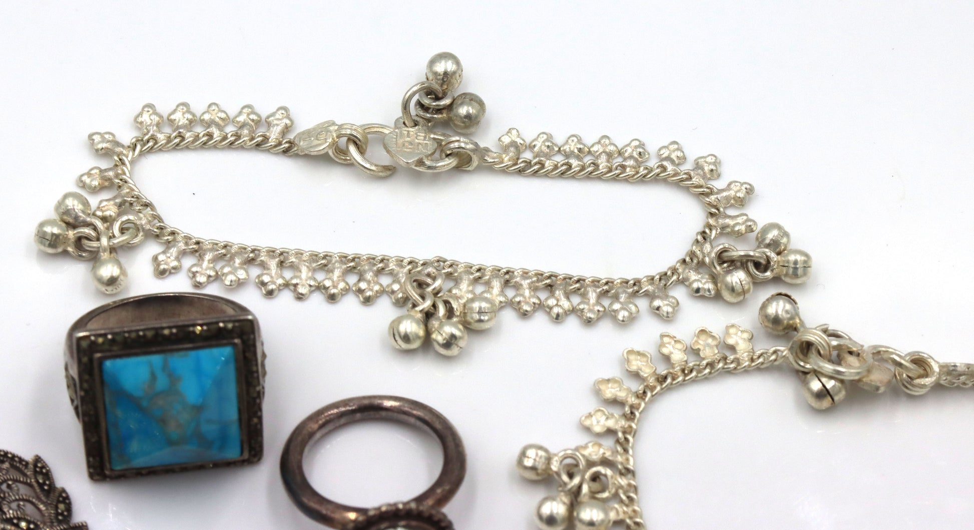 Big group lot of vintage 925 sterling silver mixed jewelry