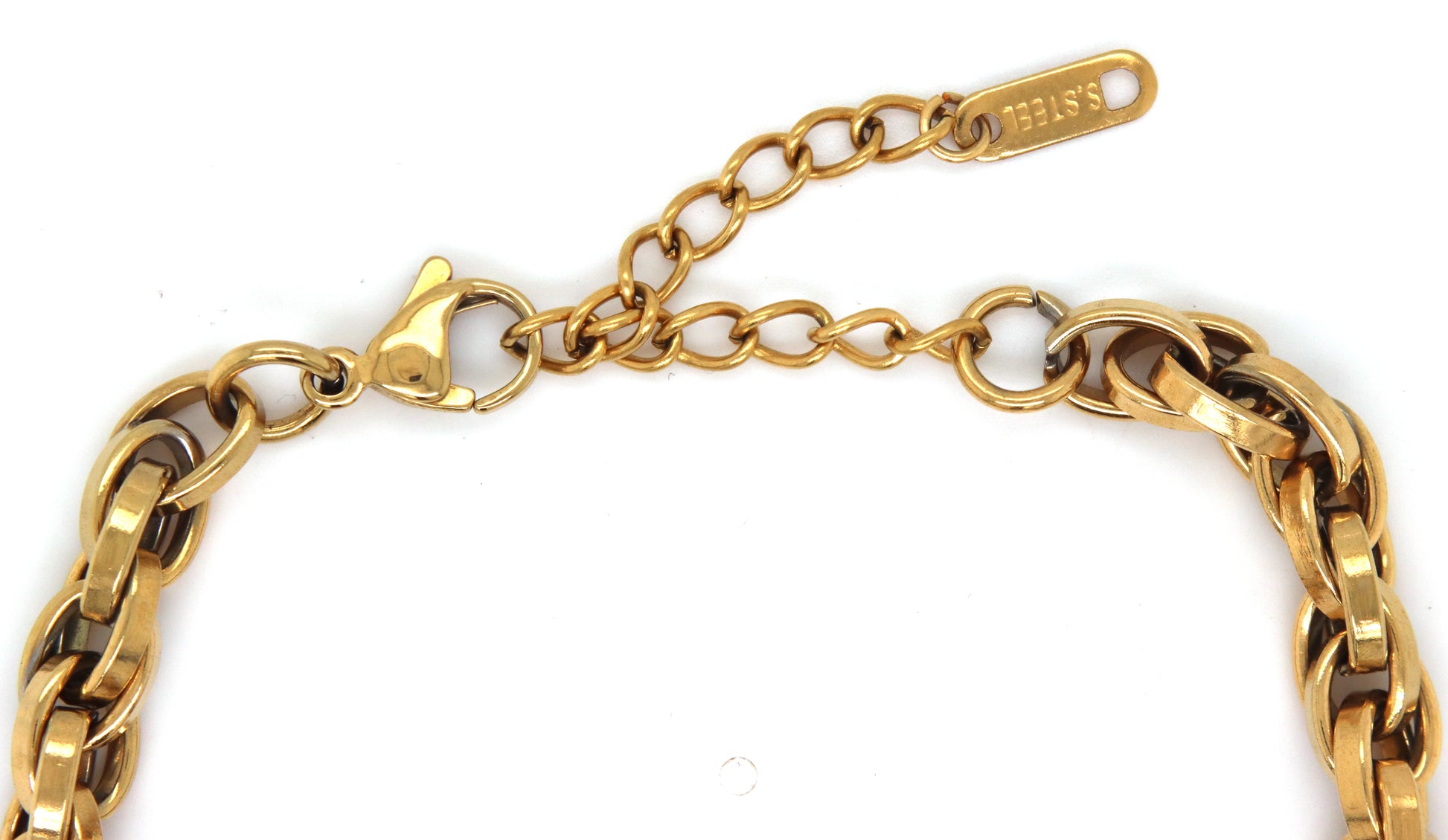 Stainless steel adjustable bracelet