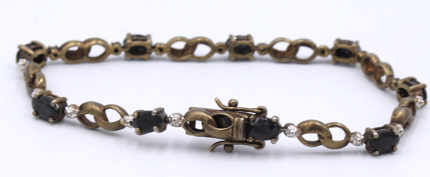 Lot of3 vintage 925 sterling silver bracelets