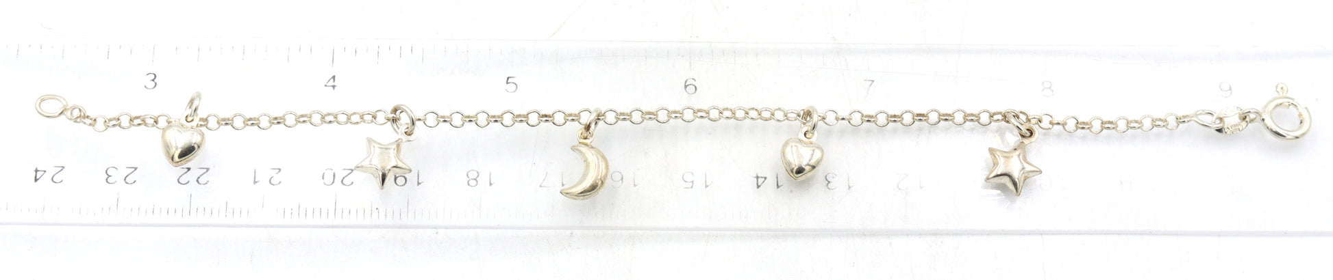 Group lot of 10 vintage 925 sterling silver bracelets