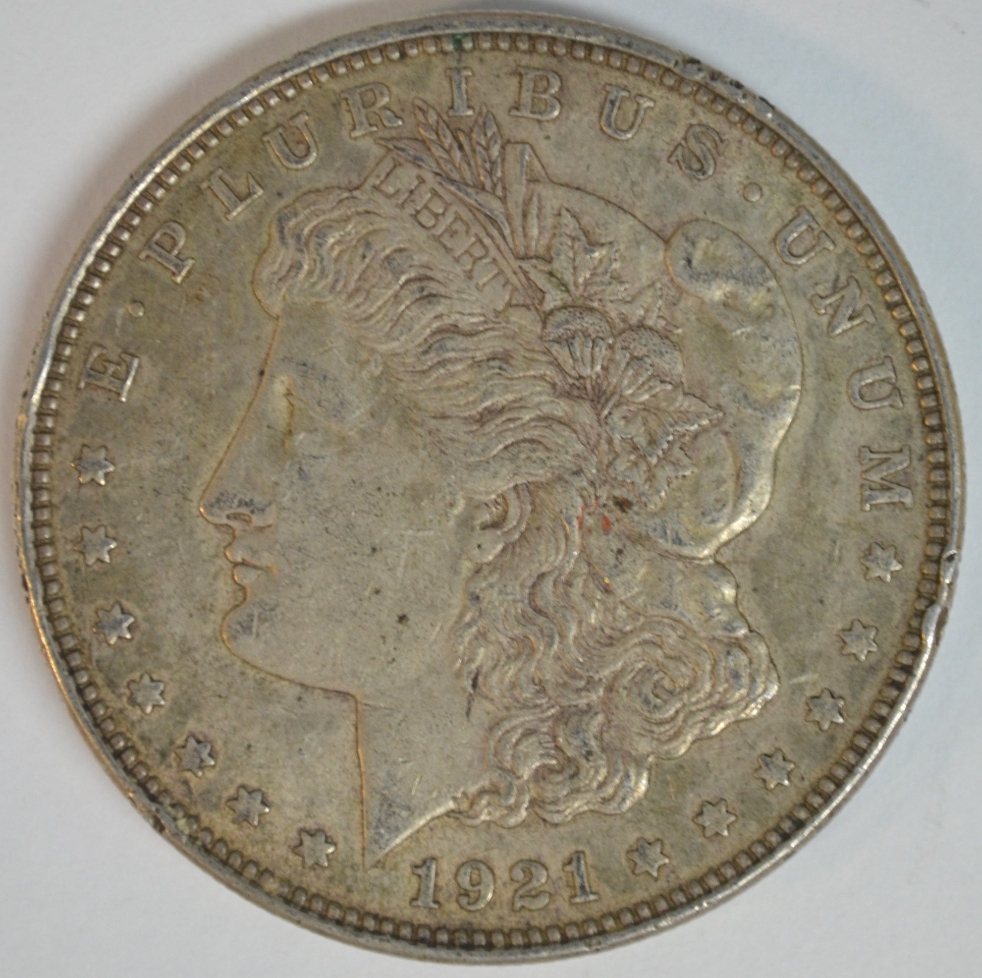 1921 Morgan Silver Dollar Philadelphia Mint Better Circulated Example
