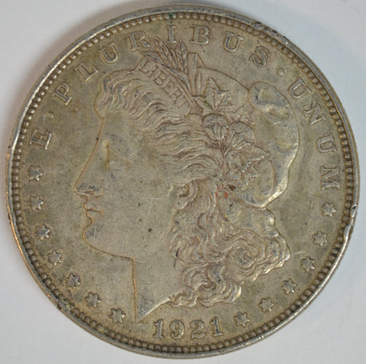 1921 Morgan Silver Dollar Philadelphia Mint Better Circulated Example