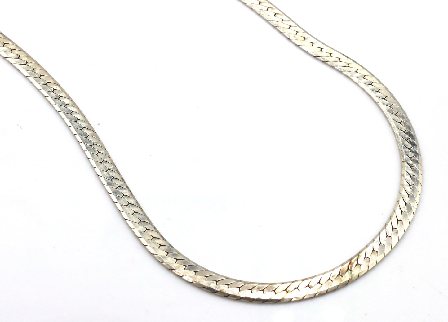 Group lot of 3 vintage 925 sterling silver chains