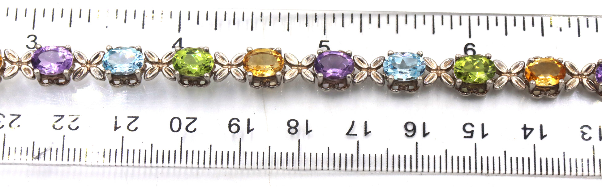 Group lot of 4 vintage 925 sterling silver bracelets