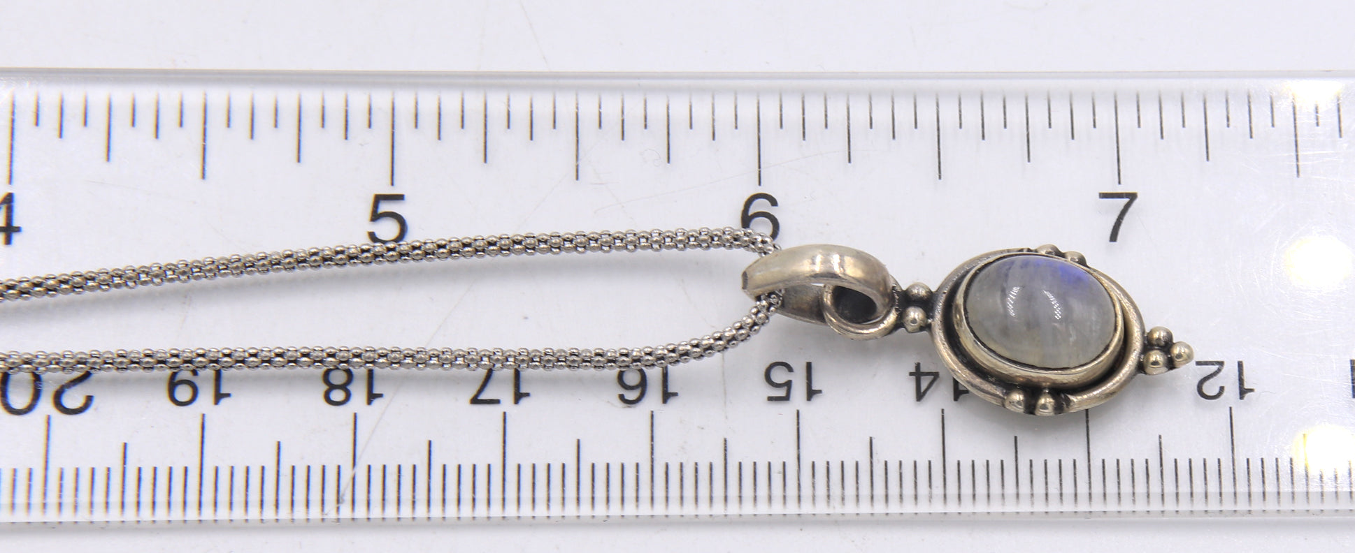 Group Lot of 4 Vintage 925 Sterling Silver Necklaces