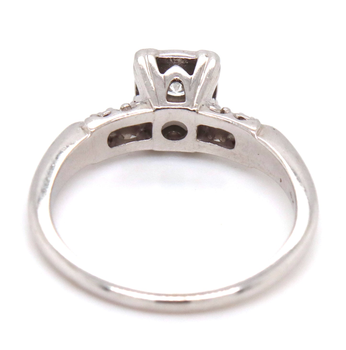 14kt White gold RBC diamond ring