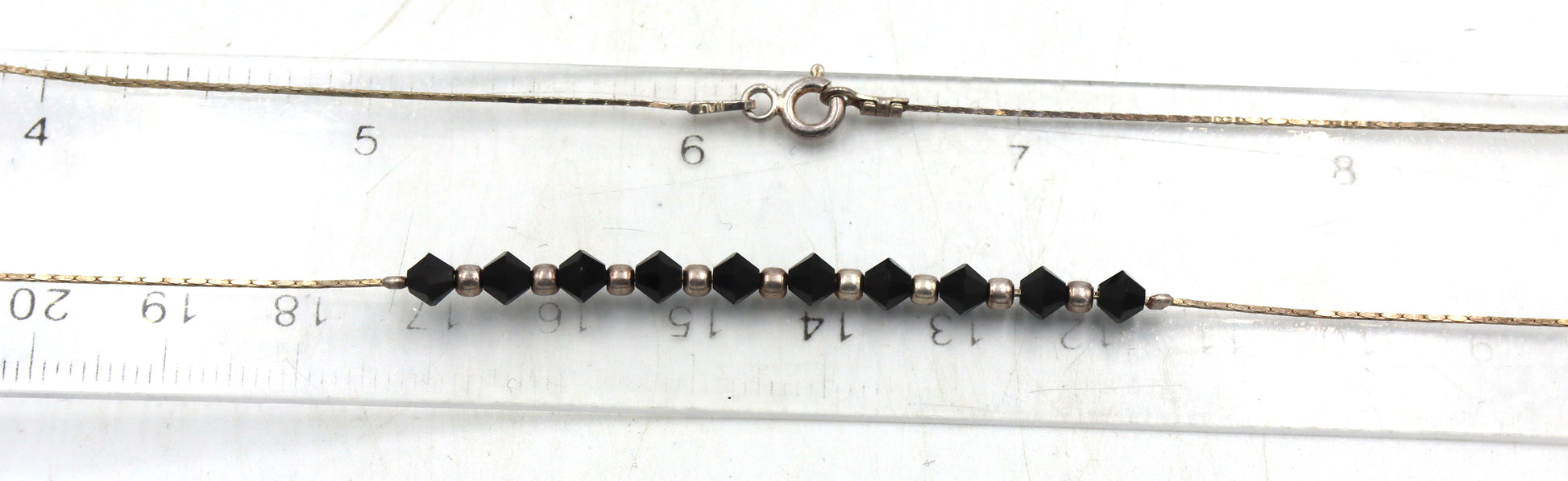 Group lot of Vintage 925 sterling silver necklaces