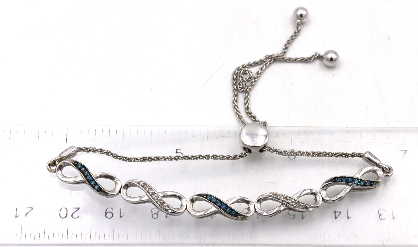 Group lot of 5 Vintage 925 sterling silver bracelets