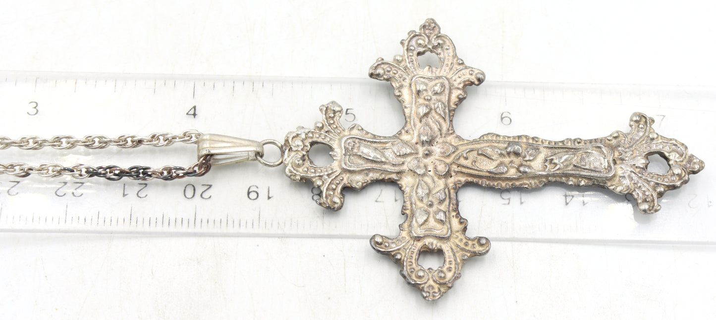 Group lot of 4 Vintage 925 sterling silver necklaces