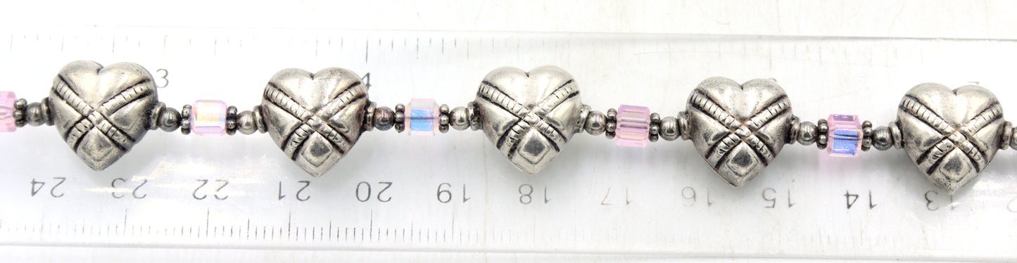 Group lot of 5 Vintage 925 sterling silver bracelets