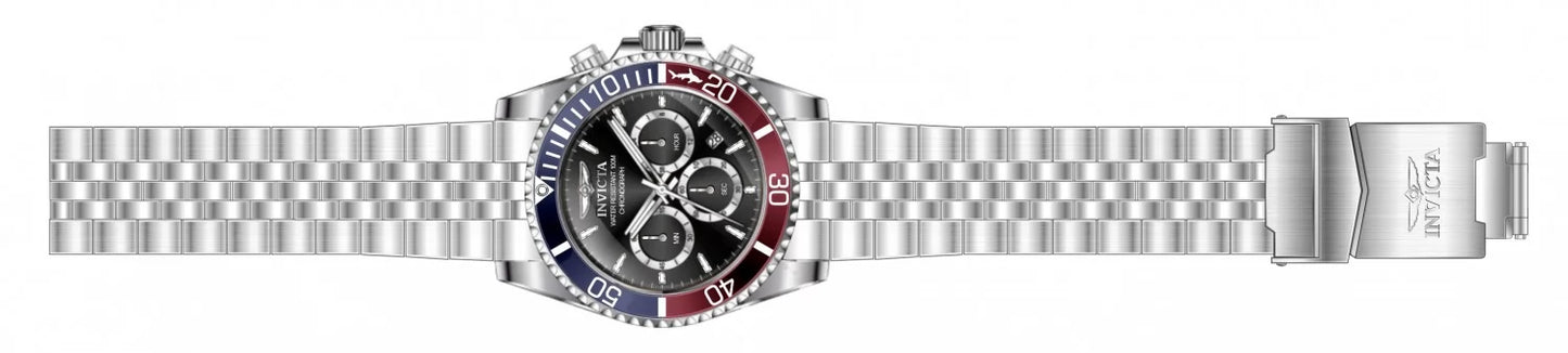 Invicta Men's Pro Diver Quartz Chronograph Black Dial Watch