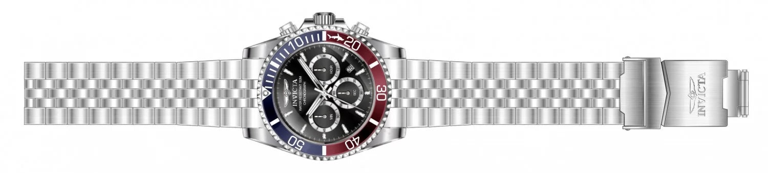 Invicta Men's Pro Diver Quartz Chronograph Black Dial Watch