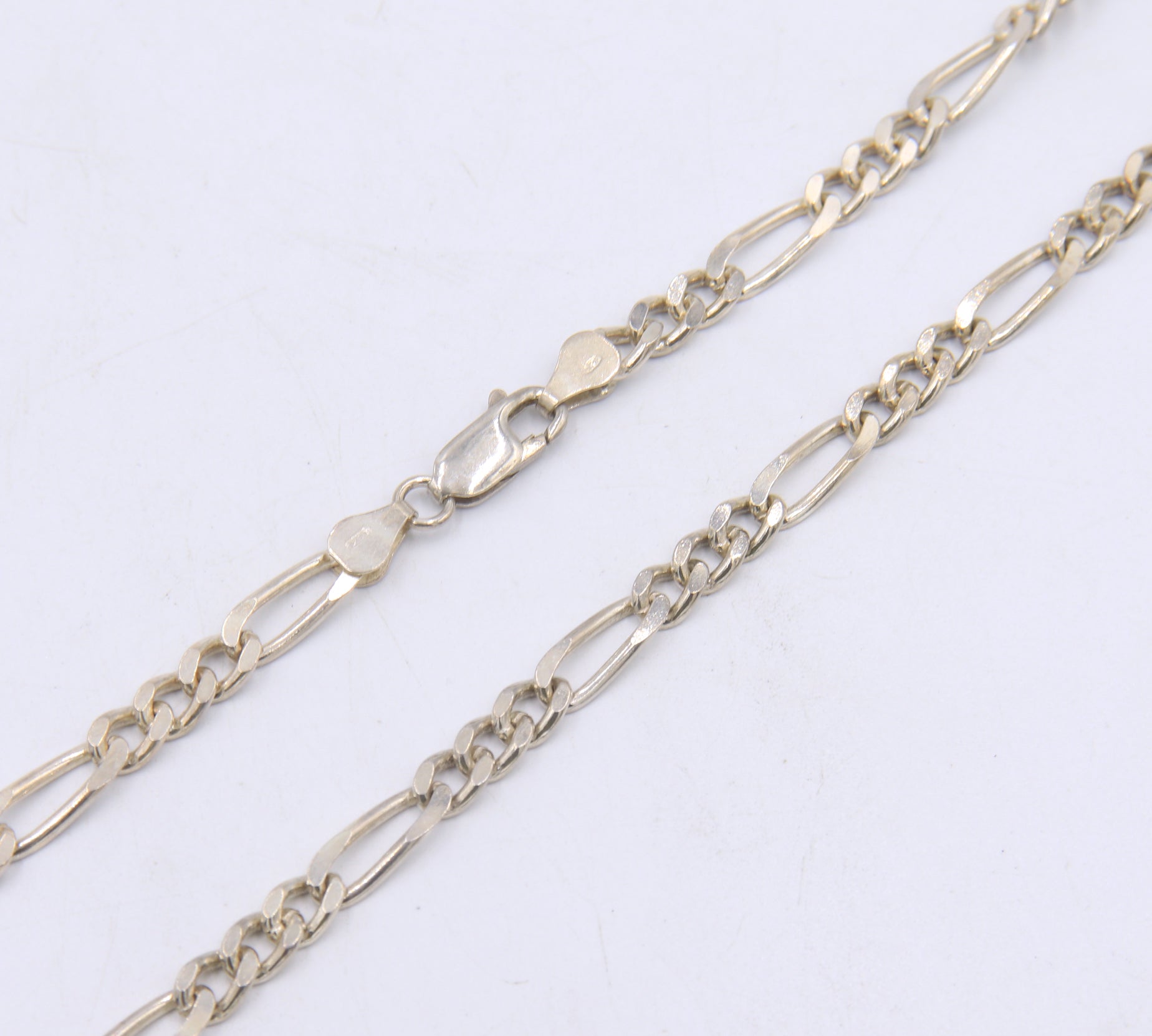 Lot of 2 Vintage 925 Sterling Silver Chains
