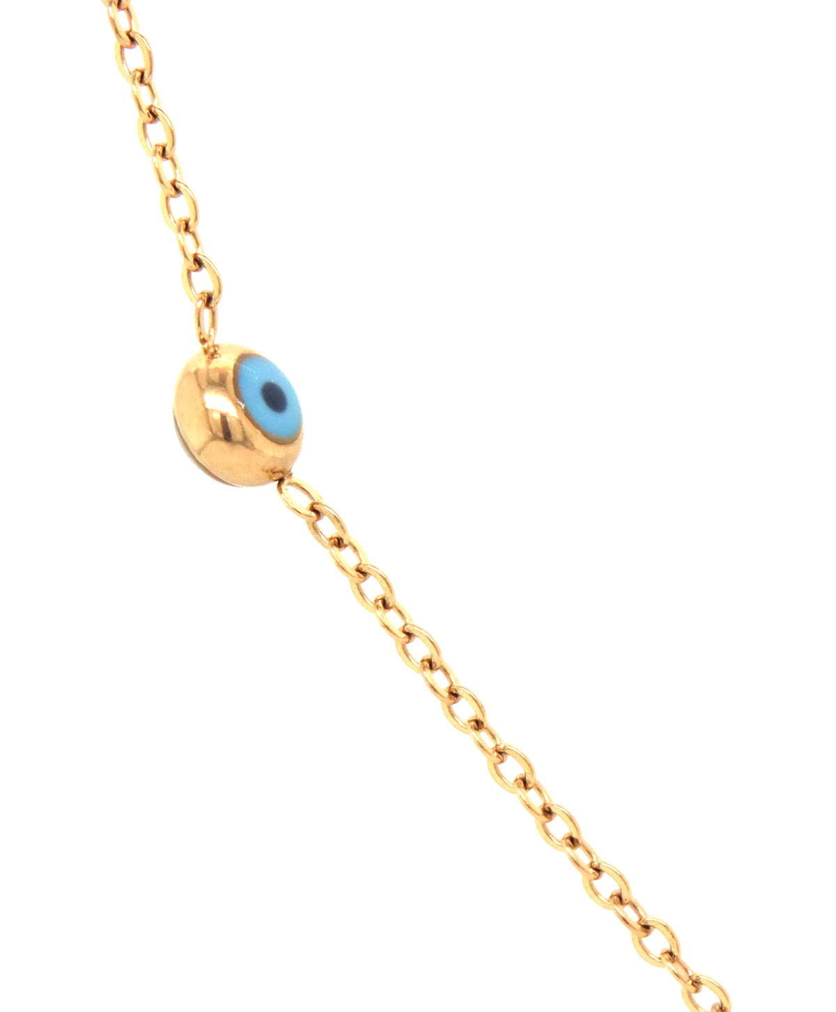 Stainless steel Initial L pendant on chain