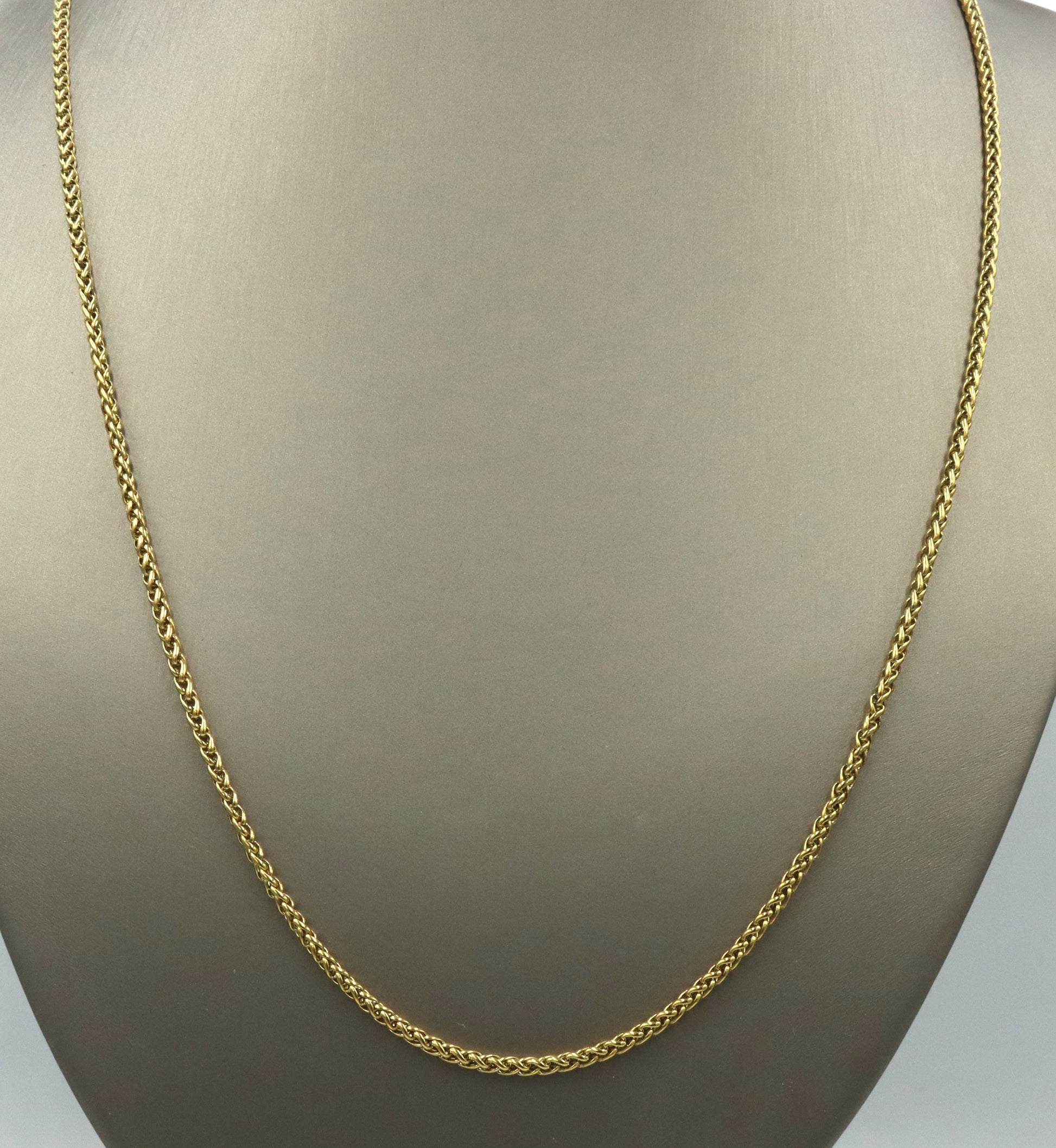 Stainless steel popcorn chain necklace