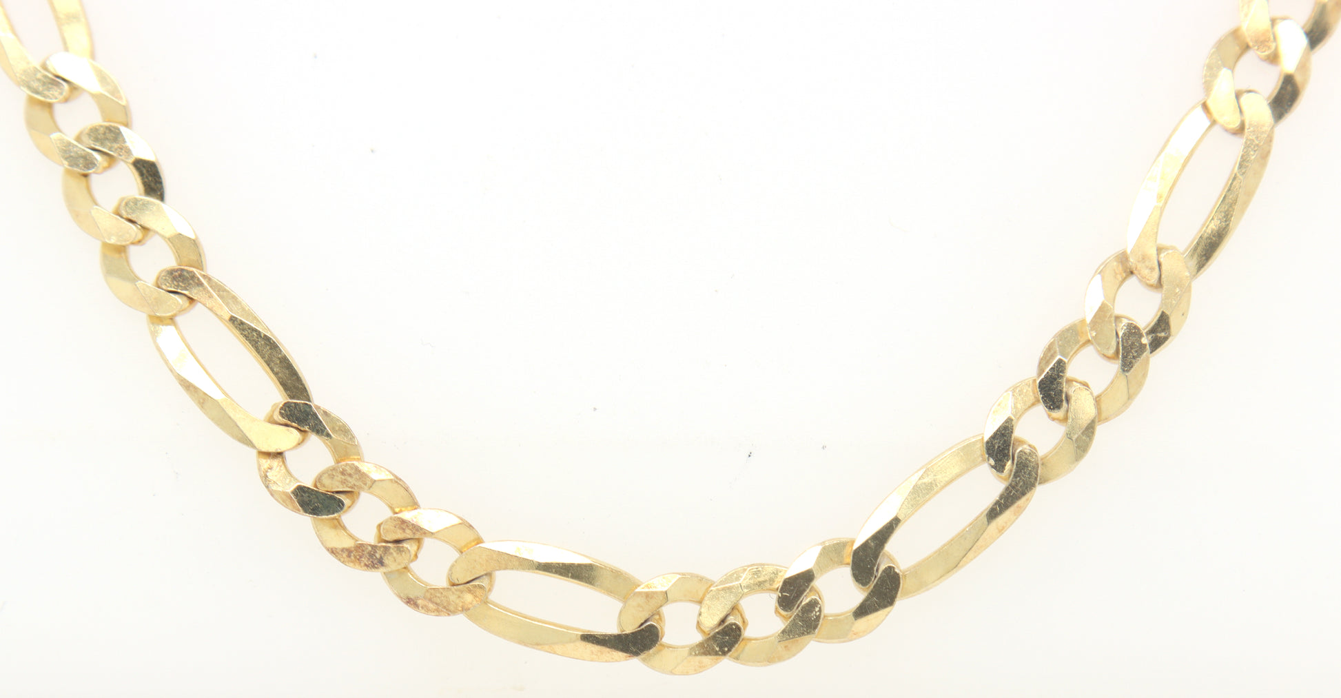 925 Sterling silver Figaro chain necklace