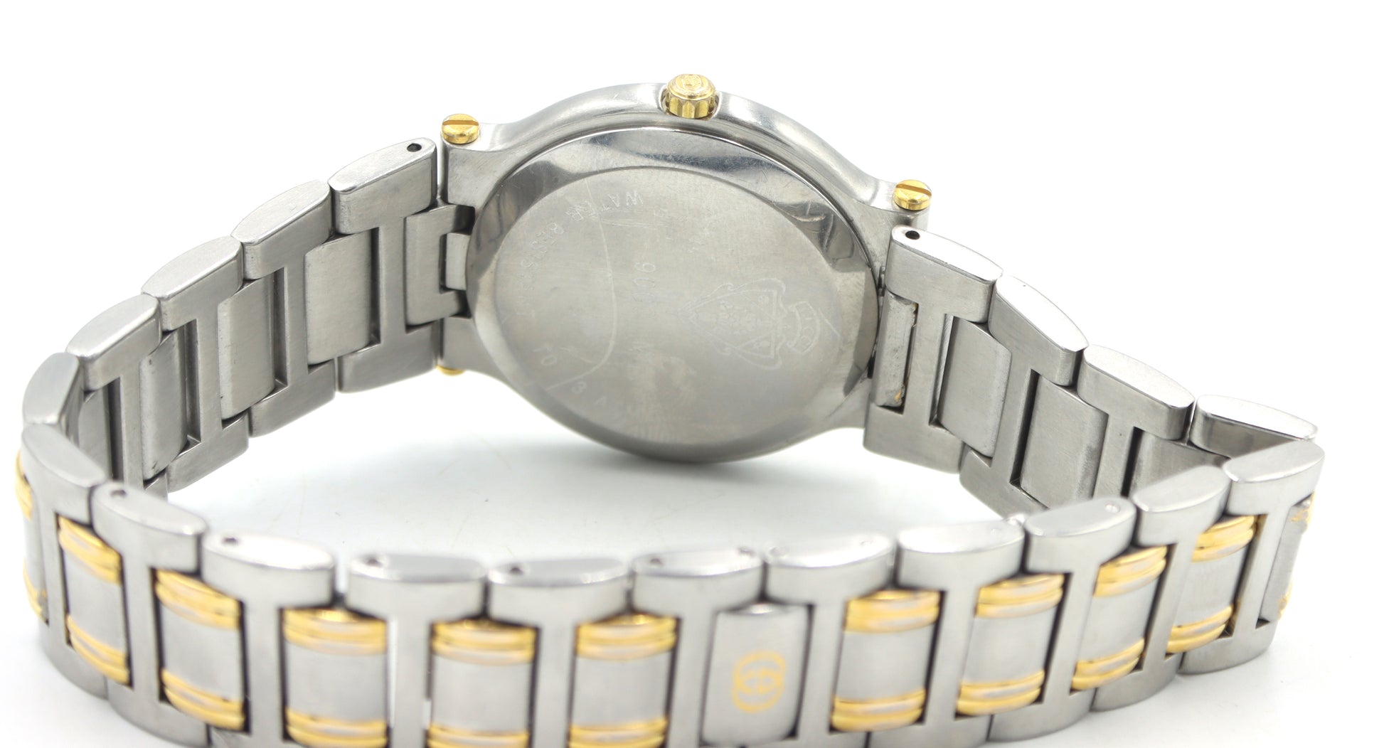Gucci 9000M 2 tone quartz watch