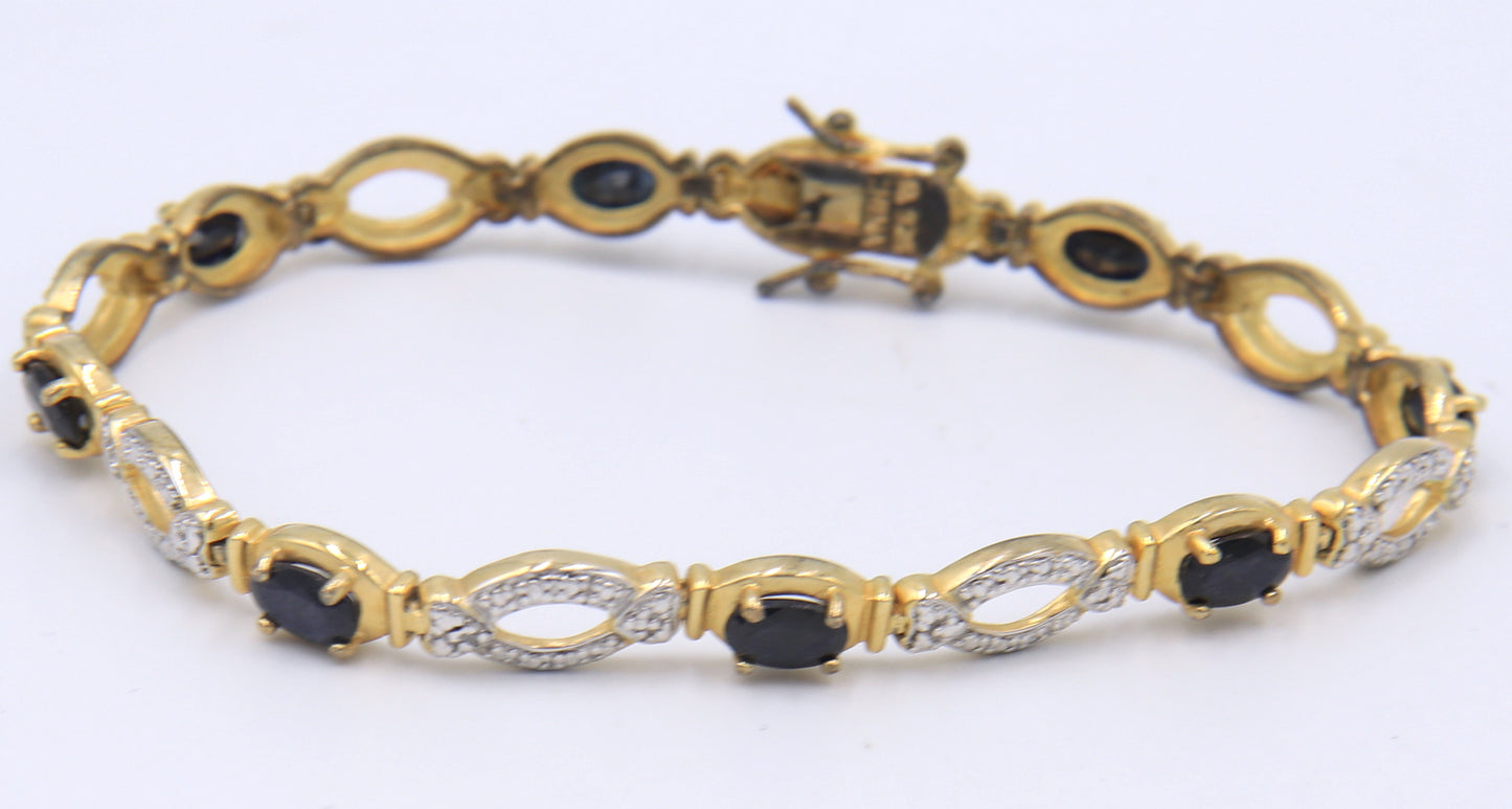 Vintage 925 Sterling Silver Group Lot of 4 Bracelets