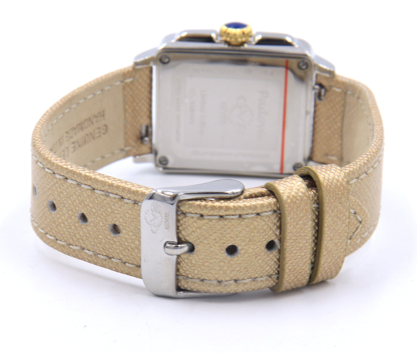 Gevril GV2 Padova Swiss Diamond 28.5mm Quartz Qatch Watch