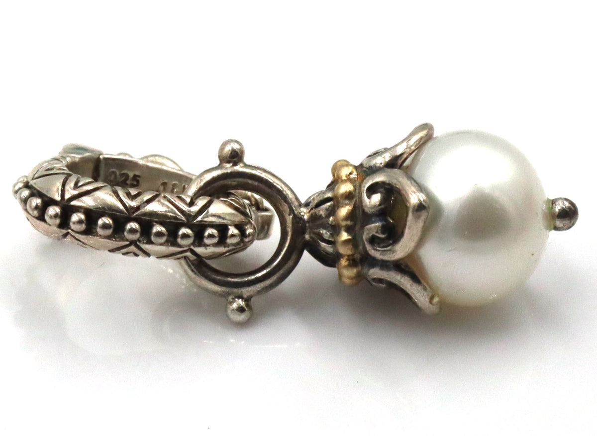 925 Sterling silver earrings and 2 pendants