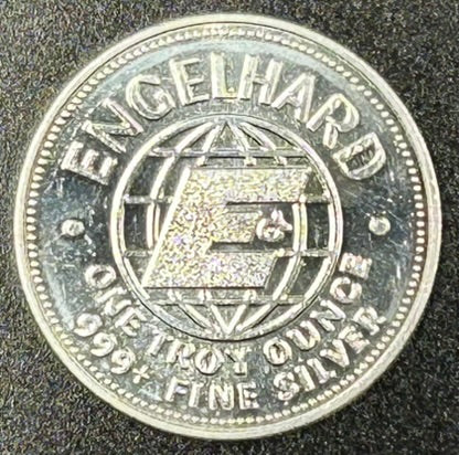 1983 Engelhard American Prospector 1 oz .999 Fine Silver Round