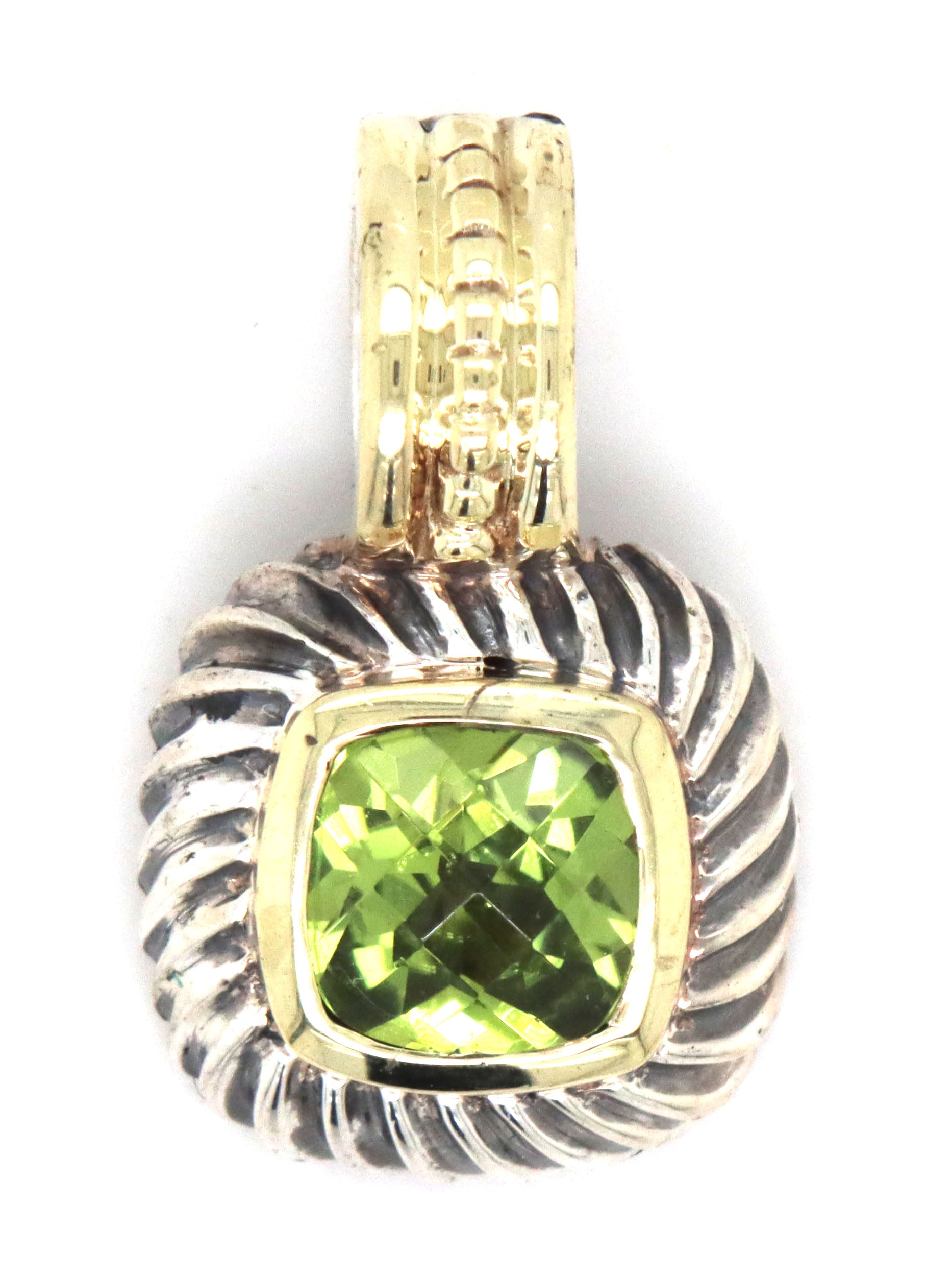 David Yurman Peridot Albion pendant