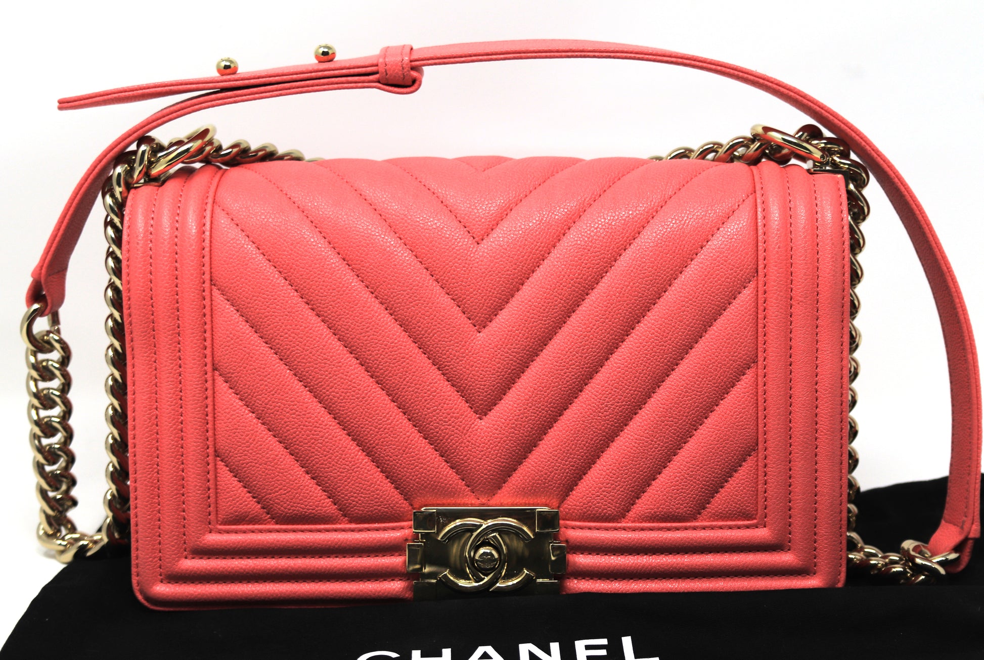 Chanel Medium Chevron boybag