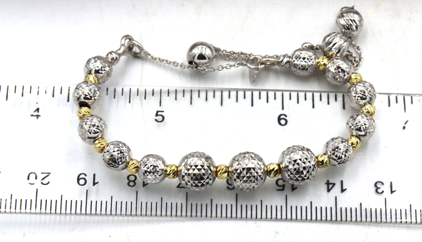 Group of 5 vintage 925 sterling silver bracelets