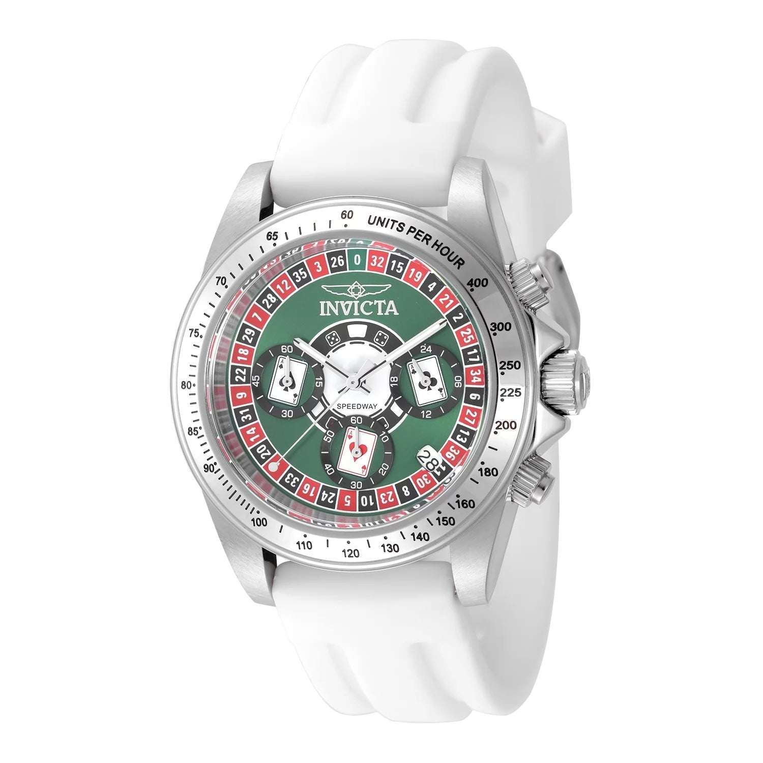 Invicta Men's Speedway Quartz VD53 Green Dial Watch