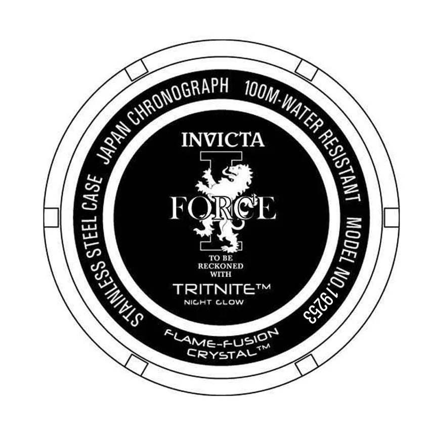 Invicta Men's I-Force Quartz Multifunction Black Dial Watch