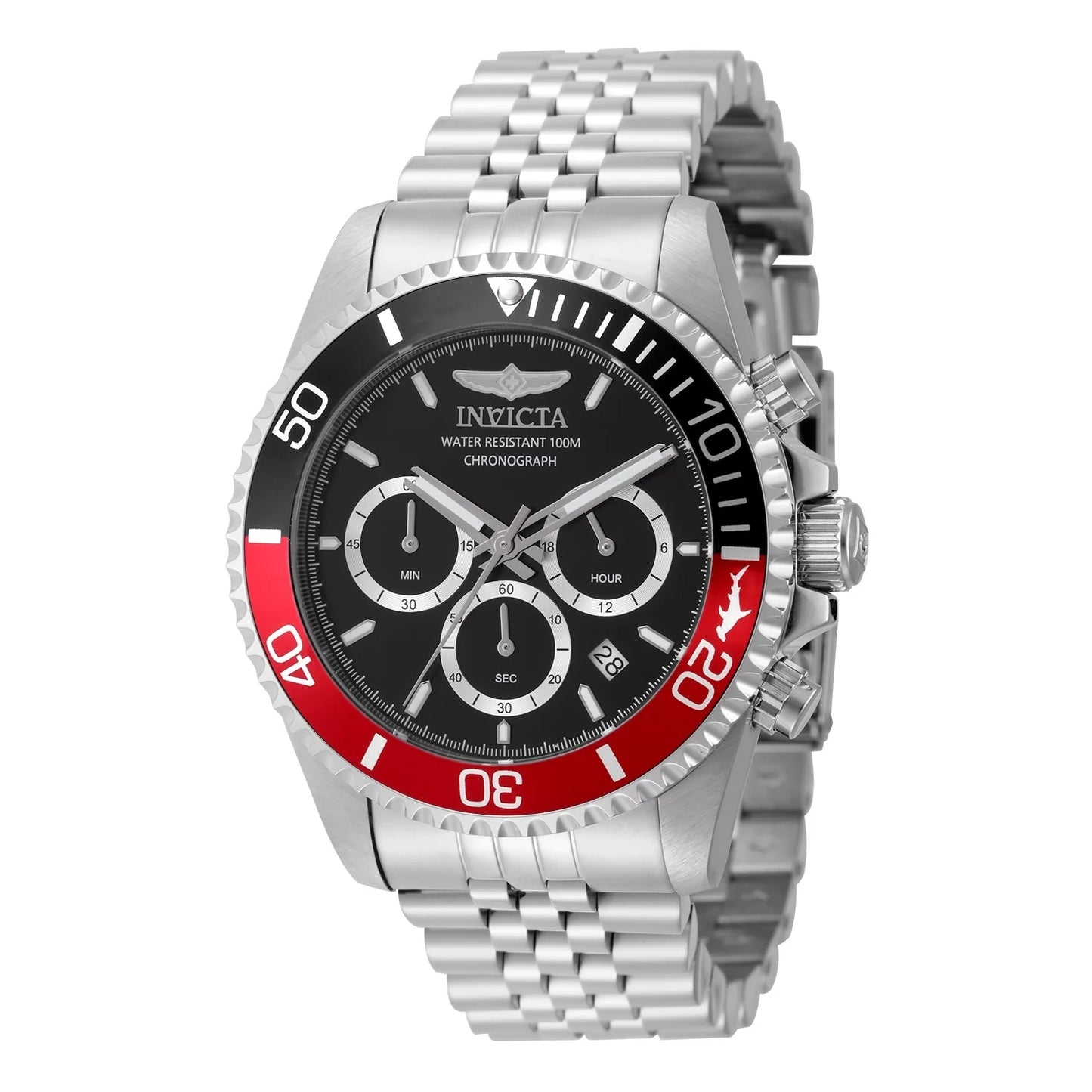 Invicta Men's Pro Diver Quartz VD53 Black Dial Watch