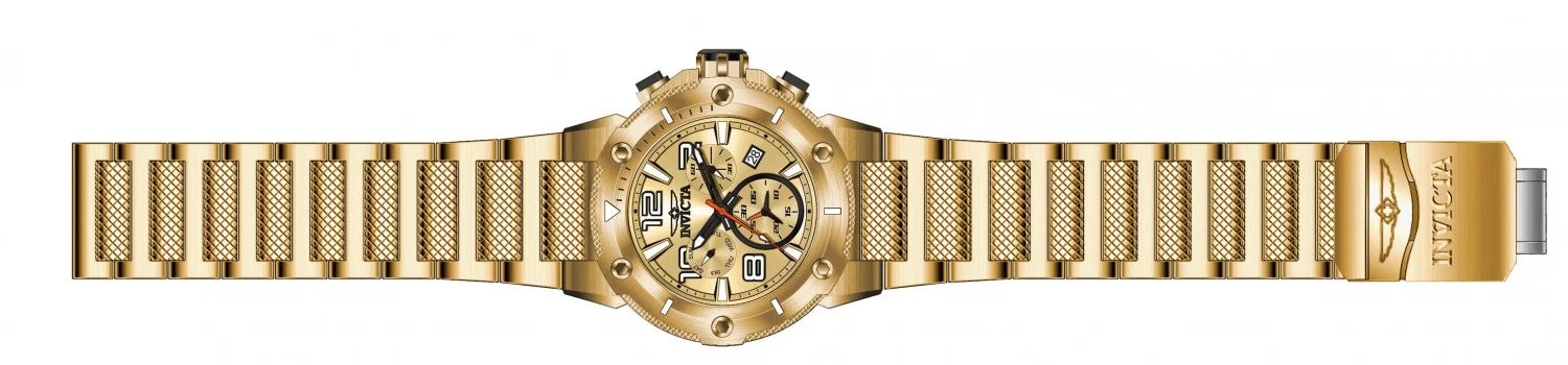 Invicta Men's Speedway Quartz Chronograph Gold Dial Watch