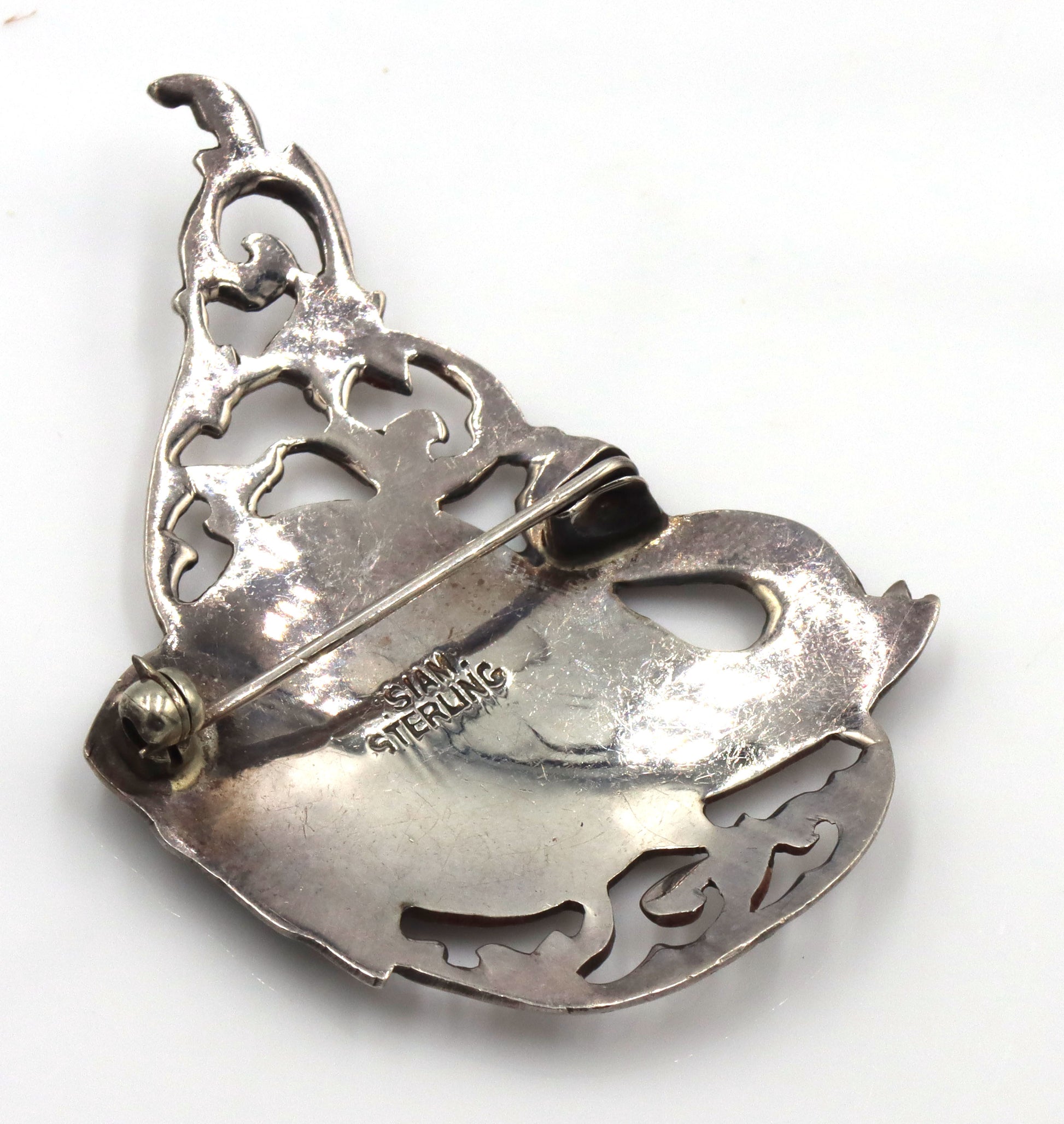 Vintage Siam 925 Sterling silver and Enameled lot of jewelry