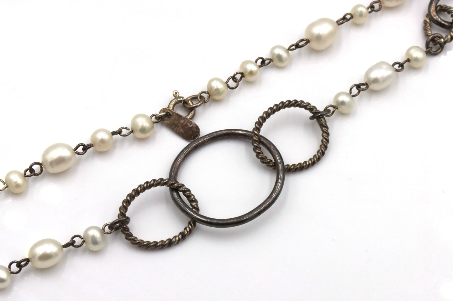 Group lot of 9 vintage 925 sterling silver necklaces