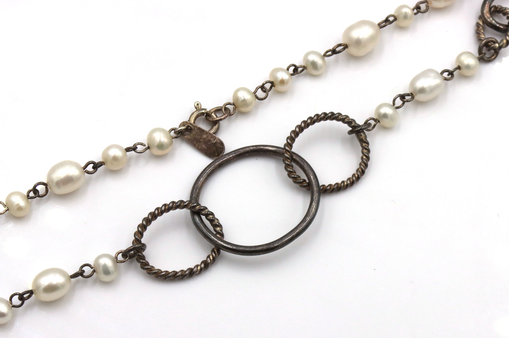Group lot of 9 vintage 925 sterling silver necklaces