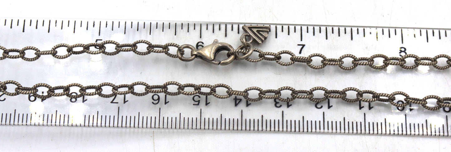 Vintage 925 sterling silver group lot of 4 necklaces