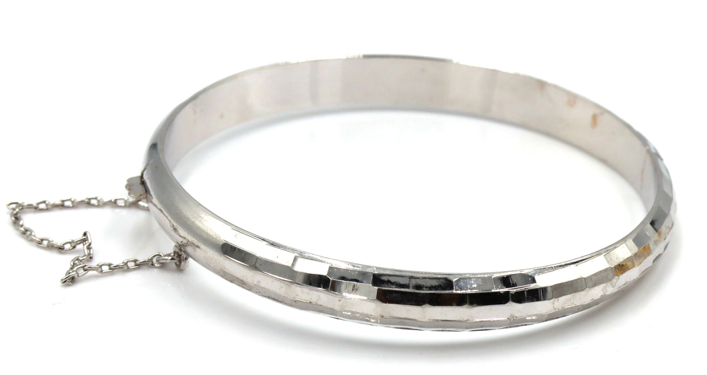 Group lot of Vintage 925 sterling silver bangles