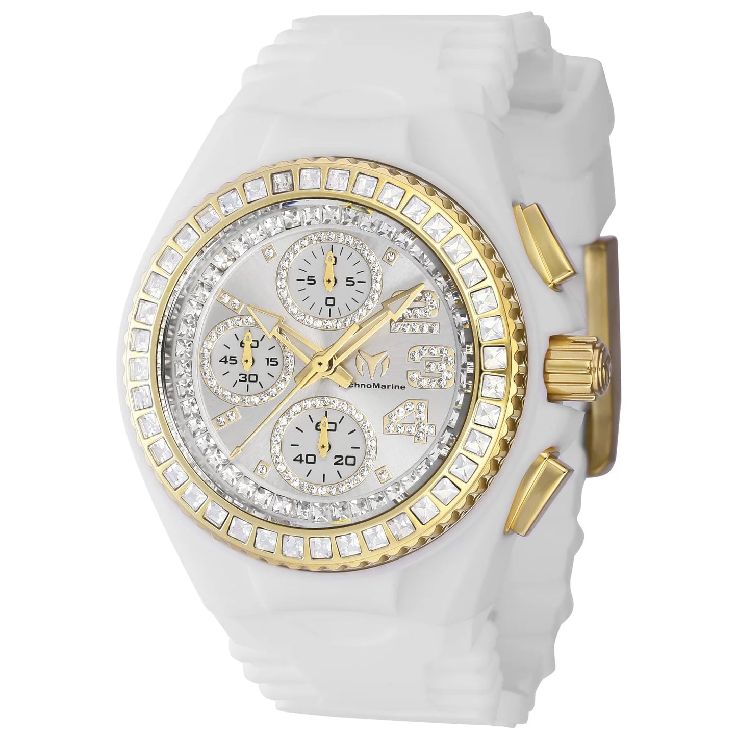 Technomarine Women's Cruise Quartz Chronograph Silver Dial Watch