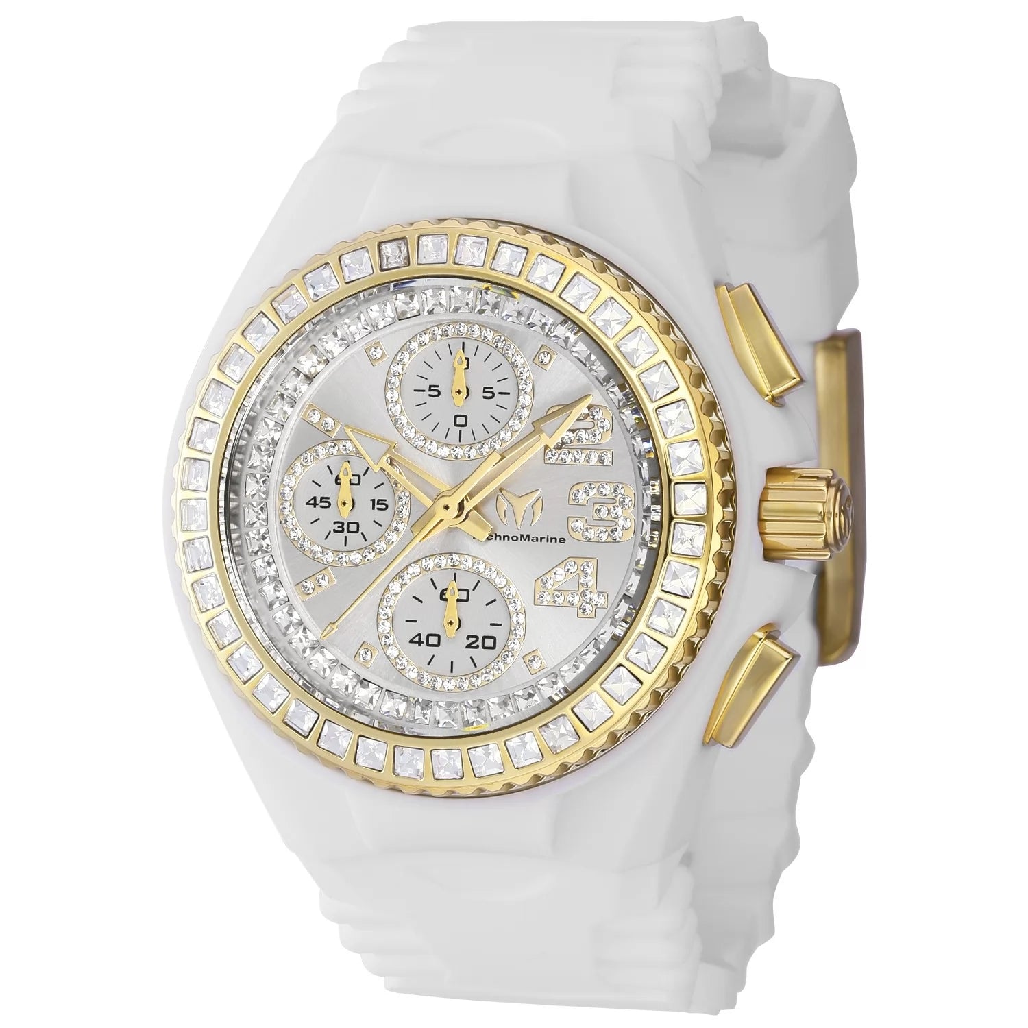 Technomarine Women's Cruise Quartz Chronograph Silver Dial Watch