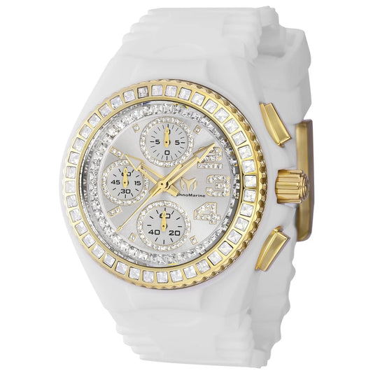 Technomarine Women's Cruise Quartz Chronograph Silver Dial Watch