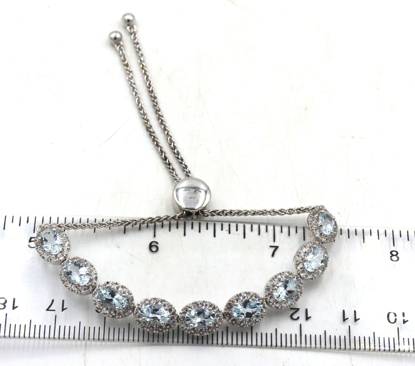 Group lot of vintage sterling silver 9 bracelets