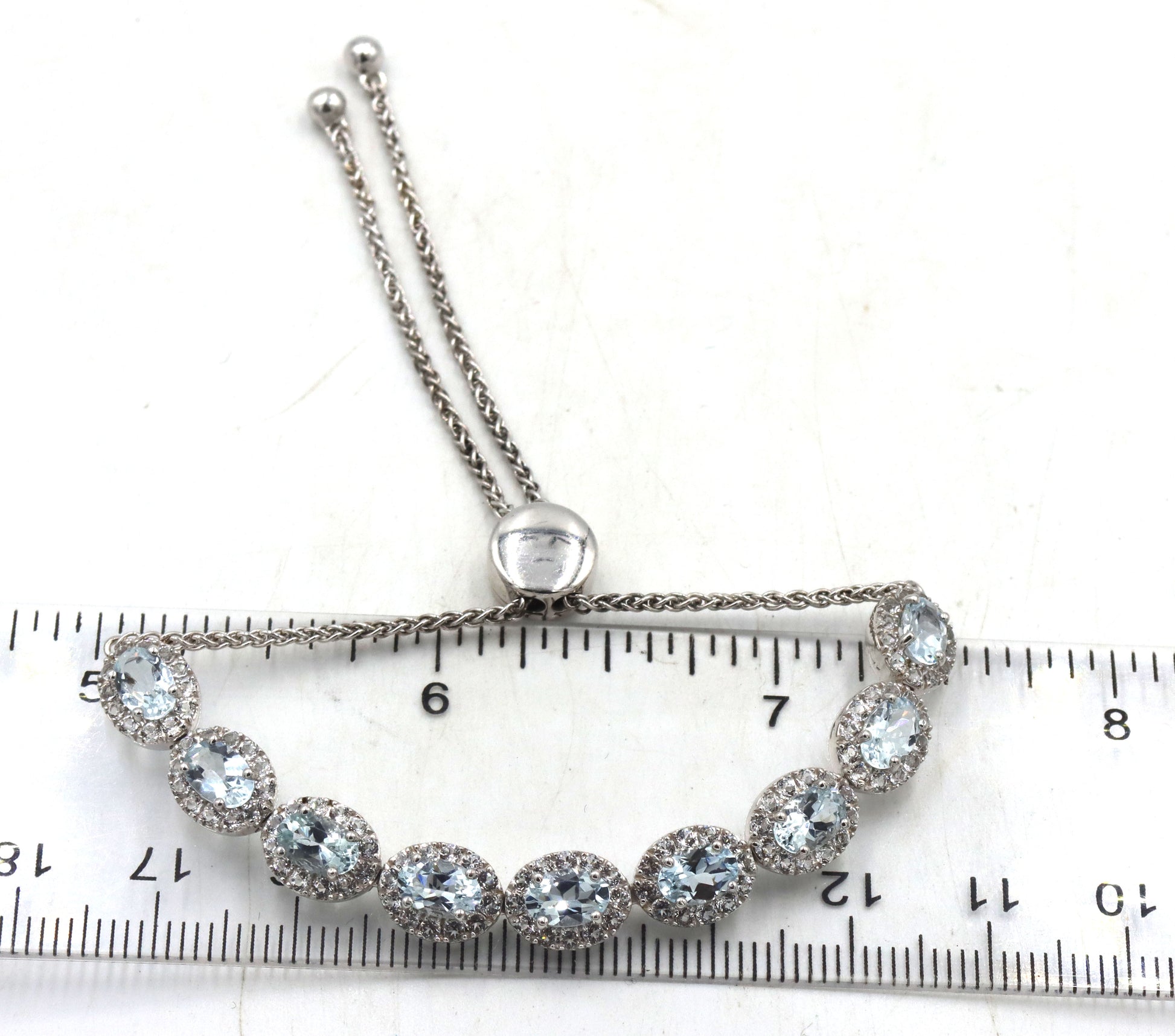 Group lot of vintage sterling silver 9 bracelets